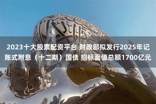 2023十大股票配资平台 财政部拟发行2025年记账式附息（十二期）国债 招标面值总额1700亿元